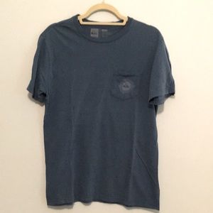 Dark turquoise blue quicksilver T-shirt